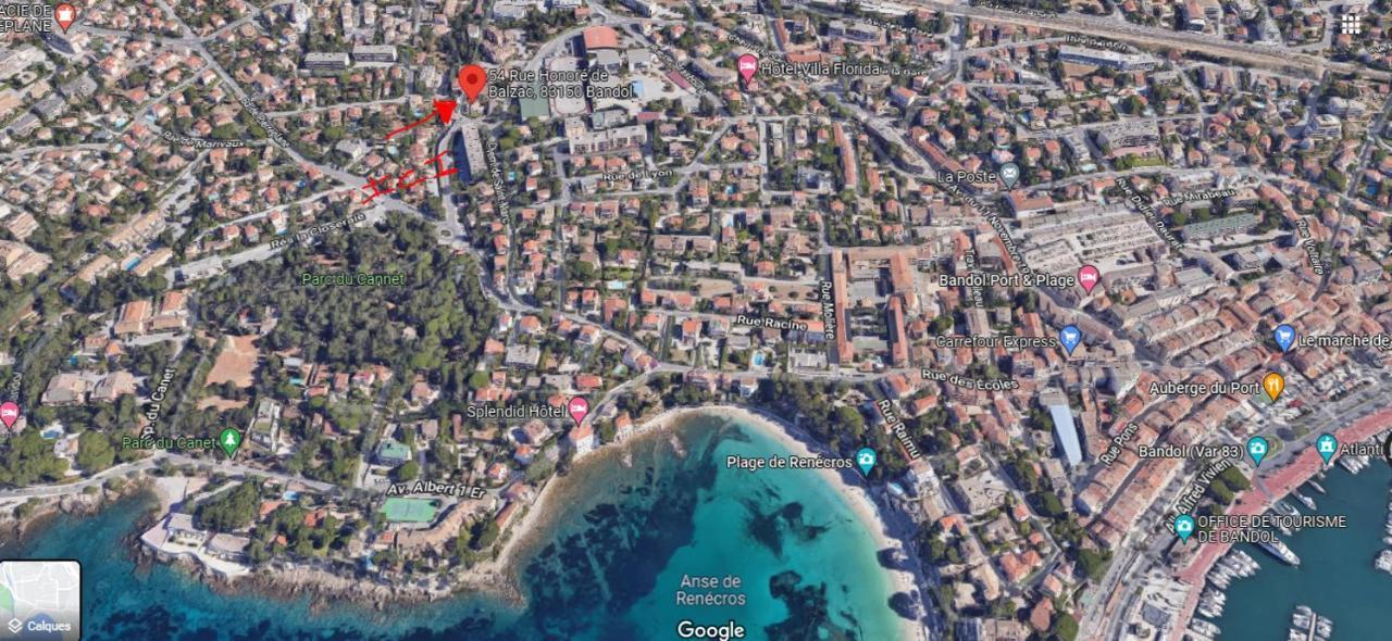 T2 30 M2 Avec Jardin Proche Des Plages Bandol Zewnętrze zdjęcie